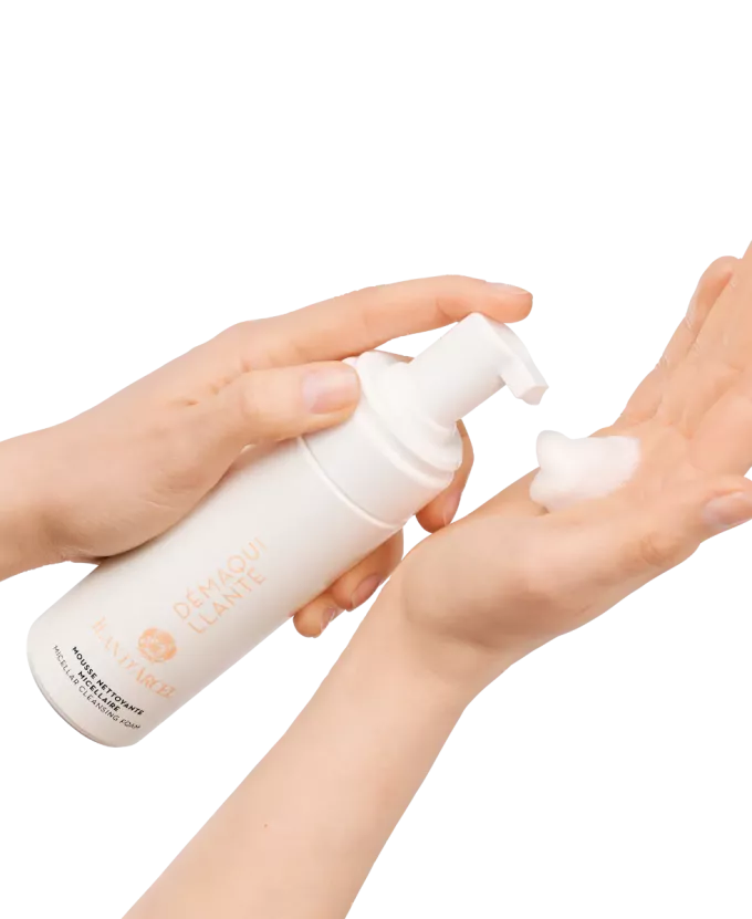 Mousse nettoyante micellaire